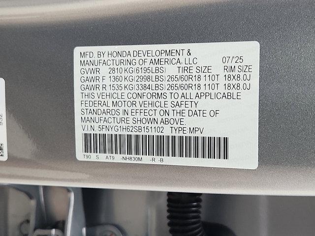 new 2025 Honda Pilot car, priced at $47,747