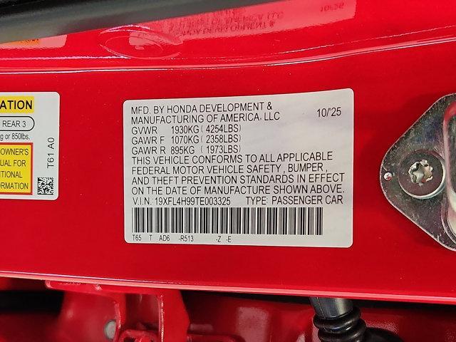 new 2026 Honda Civic Hybrid car, priced at $32,613