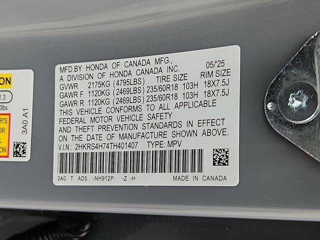new 2026 Honda CR-V car, priced at $38,750