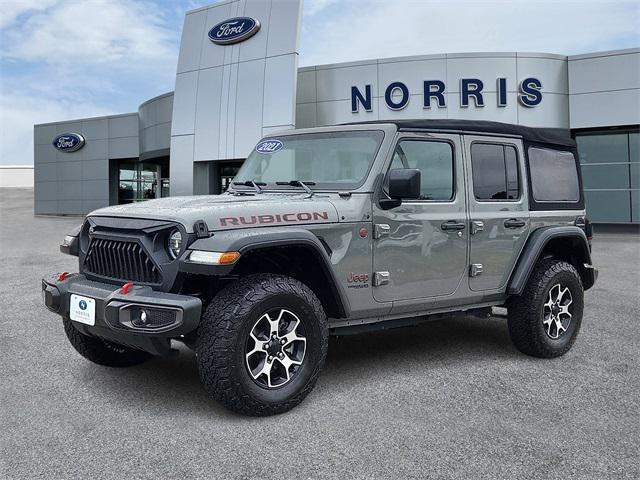 used 2021 Jeep Wrangler Unlimited car, priced at $29,687