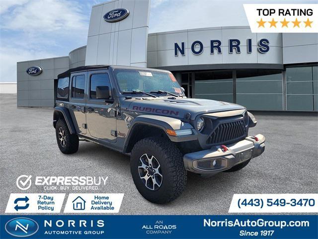 used 2021 Jeep Wrangler Unlimited car, priced at $31,987
