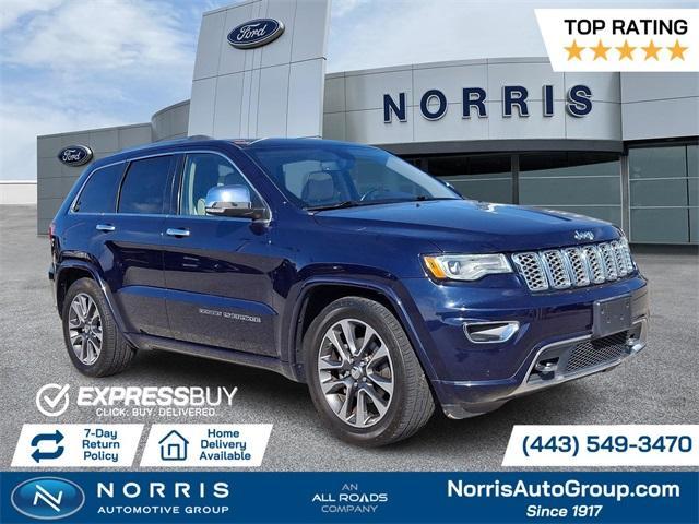 used 2018 Jeep Grand Cherokee car, priced at $19,387