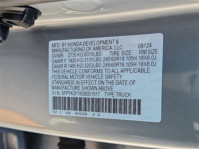 used 2025 Honda Ridgeline car, priced at $33,787