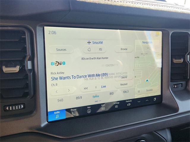 new 2025 Ford Bronco car, priced at $61,646