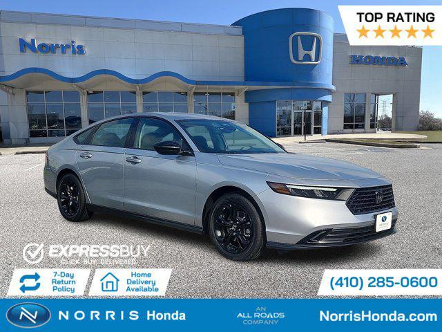 new 2025 Honda Accord car, priced at $30,274