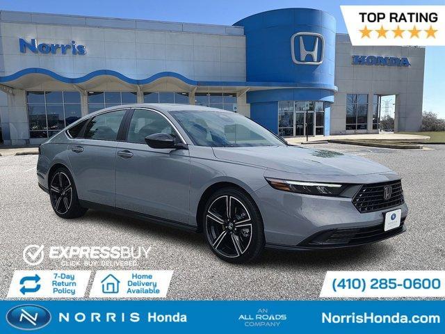 new 2025 Honda Accord Hybrid car, priced at $33,655