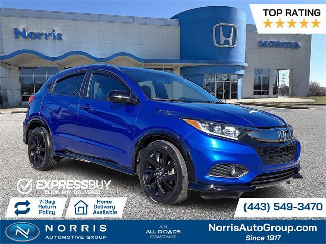 used 2021 Honda HR-V car, priced at $18,187