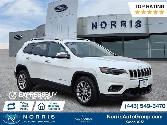 used 2020 Jeep Cherokee car, priced at $14,987