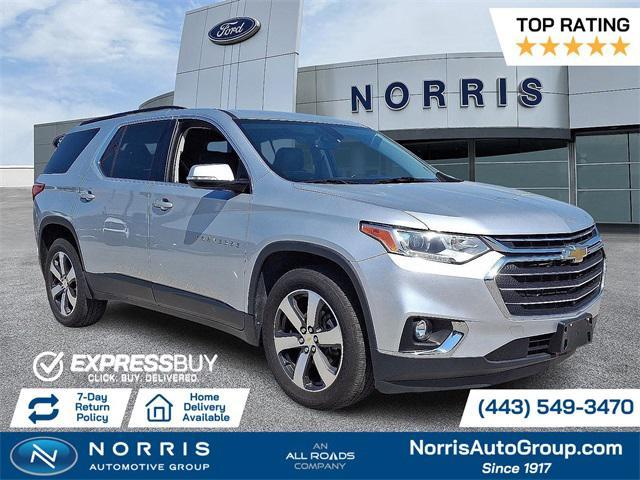 used 2019 Chevrolet Traverse car, priced at $17,587