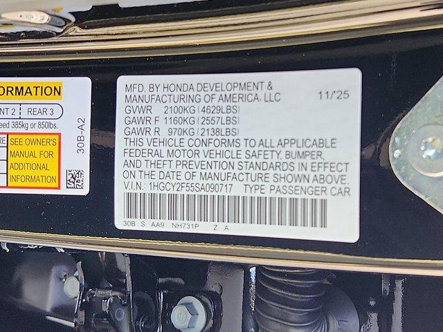 new 2025 Honda Accord Hybrid car, priced at $33,268