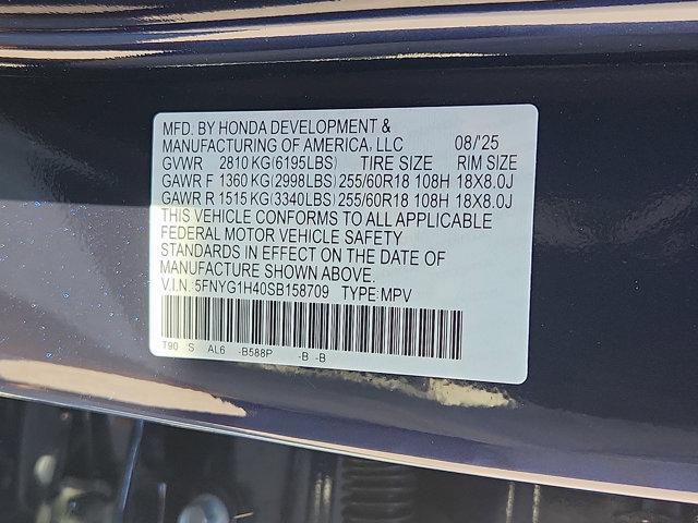 new 2025 Honda Pilot car, priced at $44,815