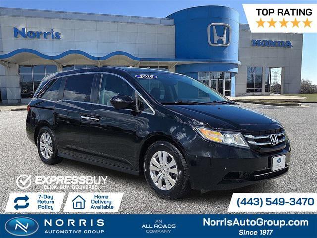 used 2016 Honda Odyssey car, priced at $17,887