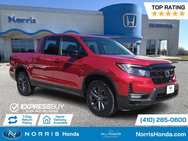 new 2025 Honda Ridgeline car, priced at $40,140