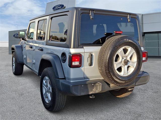 used 2022 Jeep Wrangler Unlimited car, priced at $30,887