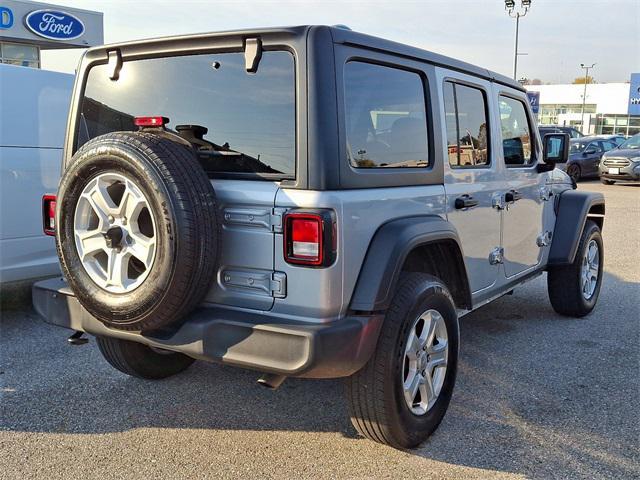 used 2022 Jeep Wrangler Unlimited car, priced at $30,887