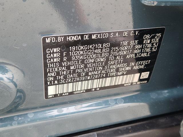 new 2026 Honda HR-V car, priced at $28,420