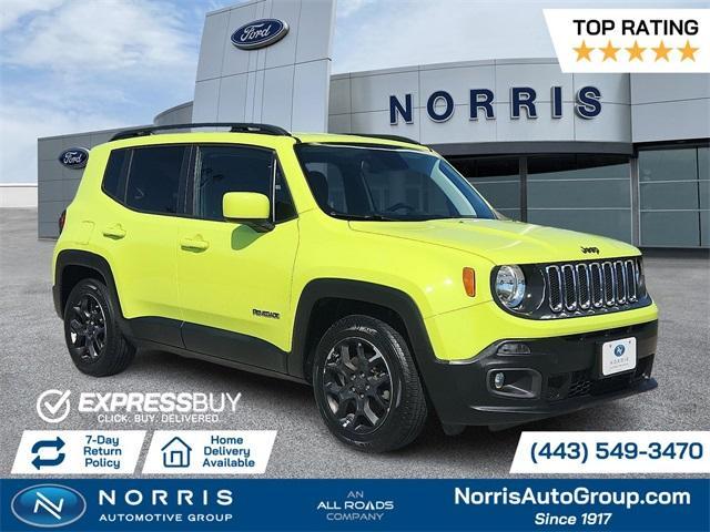 used 2018 Jeep Renegade car, priced at $13,987