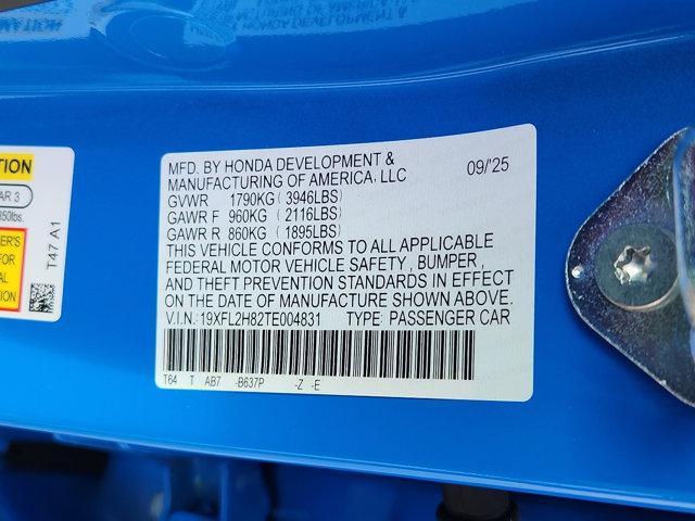 new 2026 Honda Civic car, priced at $28,551