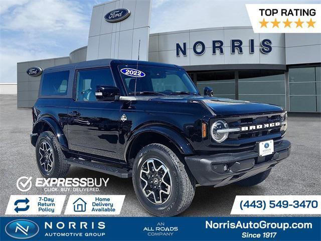 used 2022 Ford Bronco car, priced at $32,987
