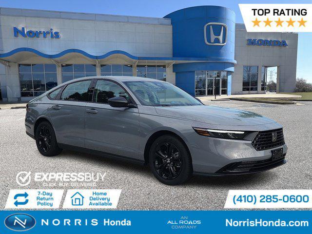 new 2025 Honda Accord car, priced at $30,705