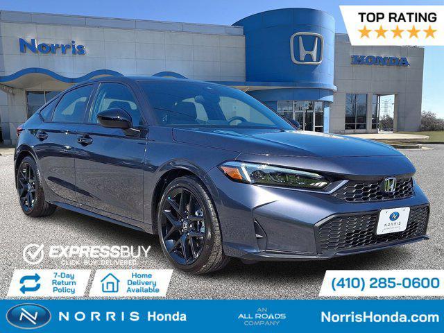 new 2025 Honda Civic Hybrid car, priced at $29,883