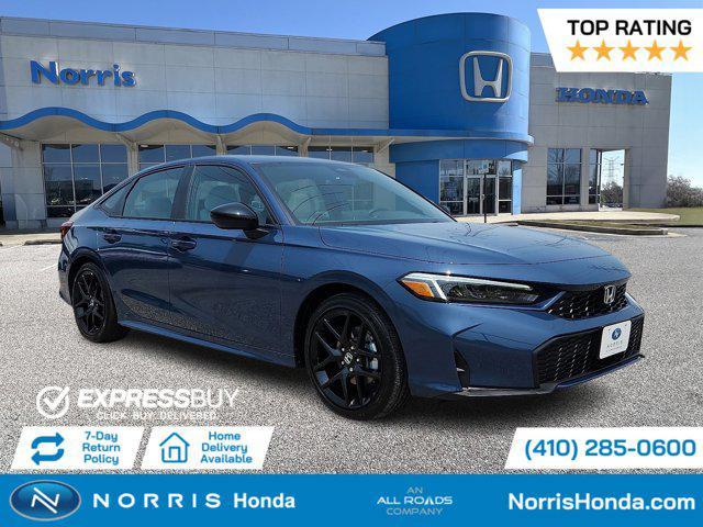 new 2025 Honda Civic Hybrid car, priced at $29,173