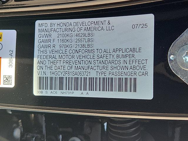 new 2025 Honda Accord Hybrid car, priced at $37,620