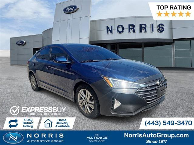 used 2020 Hyundai Elantra car, priced at $10,987