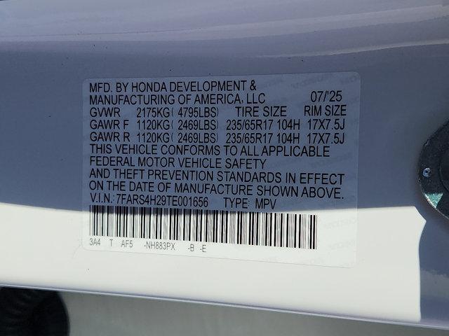 new 2026 Honda CR-V car, priced at $32,940