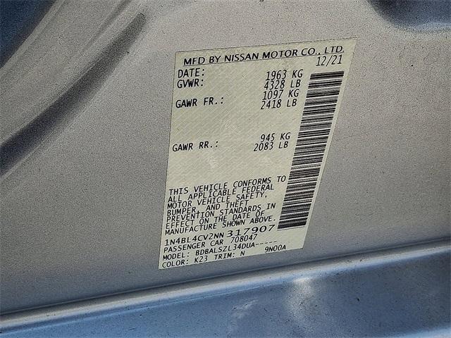 used 2022 Nissan Altima car, priced at $19,287