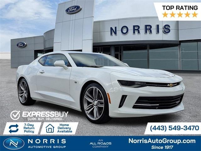 used 2018 Chevrolet Camaro car, priced at $22,587