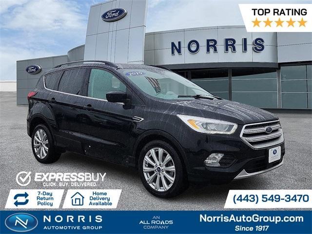 used 2019 Ford Escape car, priced at $13,495