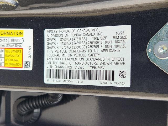 new 2026 Honda CR-V car, priced at $35,009