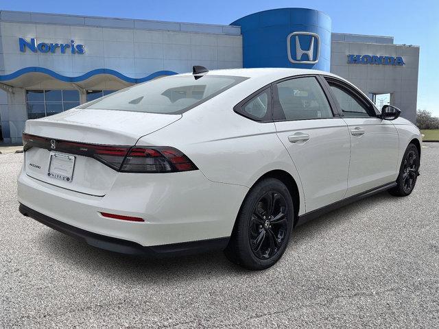 new 2025 Honda Accord car, priced at $30,705