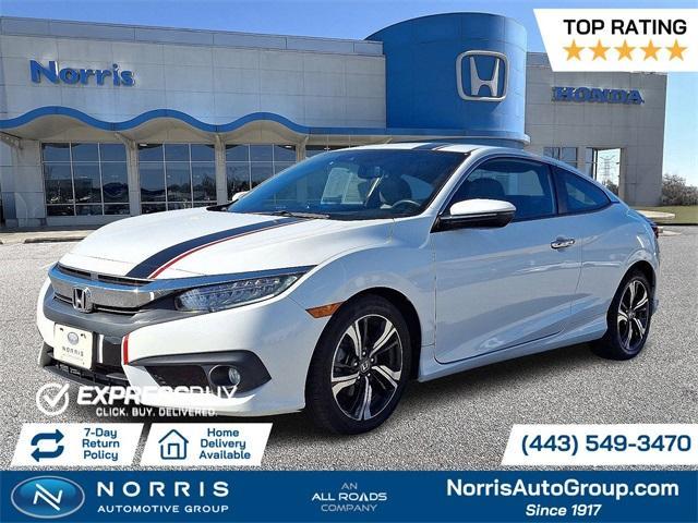 used 2017 Honda Civic car, priced at $17,687