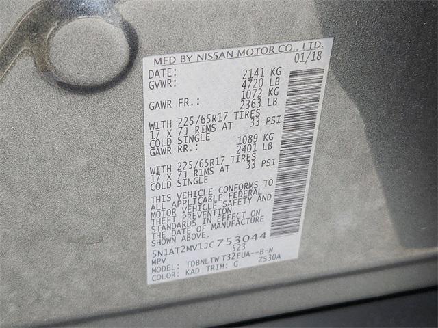 used 2018 Nissan Rogue car, priced at $13,687