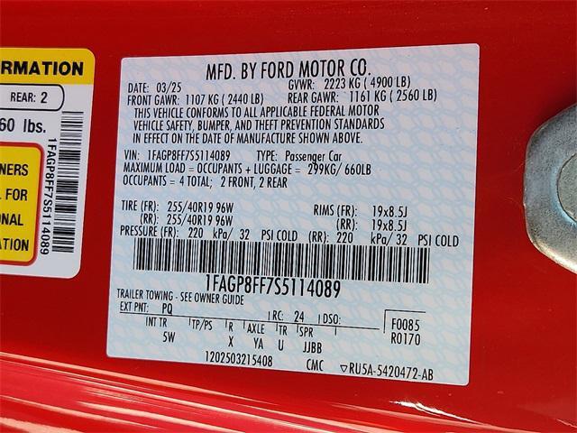 used 2025 Ford Mustang car, priced at $51,687