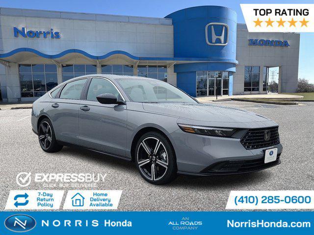 new 2025 Honda Accord Hybrid car, priced at $33,655