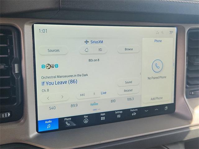 new 2025 Ford Bronco car, priced at $50,956