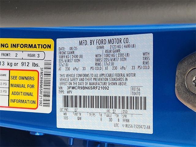 new 2025 Ford Bronco Sport car, priced at $29,518