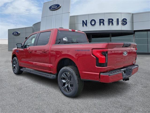 new 2025 Ford F-150 Lightning car, priced at $70,180