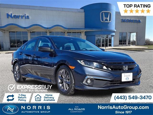 used 2021 Honda Civic car, priced at $19,987