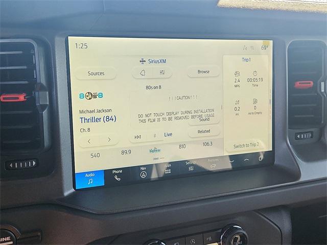 new 2025 Ford Bronco car, priced at $82,956