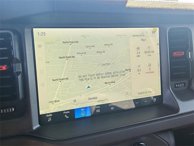 new 2025 Ford Bronco car, priced at $82,956