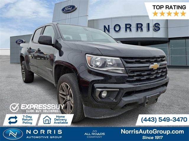 used 2021 Chevrolet Colorado car, priced at $23,987