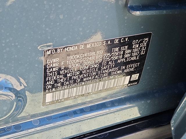 new 2026 Honda HR-V car, priced at $29,942