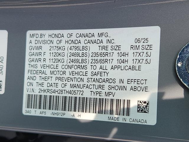 new 2026 Honda CR-V car, priced at $32,885