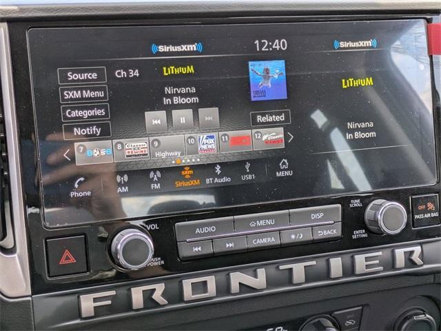 new 2025 Nissan Frontier car, priced at $40,538