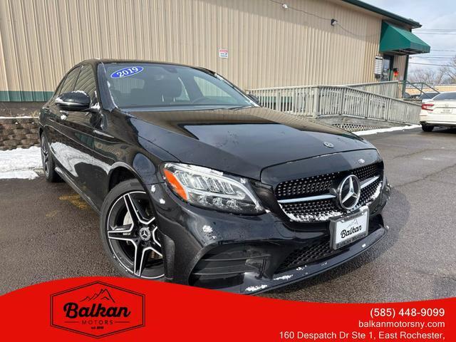 used 2019 Mercedes-Benz C-Class car, priced at $22,590