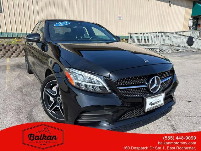 used 2019 Mercedes-Benz C-Class car, priced at $24,995